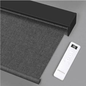 Persiana Exterior Motorizada con Sistema de Riel Automático Resistente al Viento para Balcón, Protección Contra Lluvia y Sol - Product Image 5