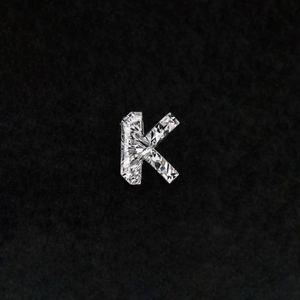 Mejor Oferta: Diamante Suelto de 1 Quilate, Certificado IGI, VVS, Cultivado en Laboratorio, Perforado con Láser, Corte Fantasía, Letra K, para Colgante - Product Image 1