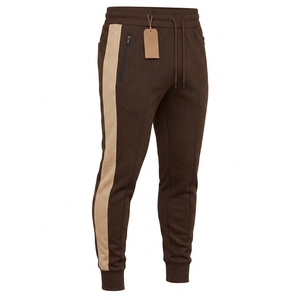 Pantalon de survêtement en coton pour homme, tissu doux de qualité supérieure, design respirant, taille élastique, cordon de serrage réglable, coupe décontractée, pour tous les jours - Product Image 6