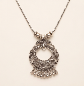 Colgante DIVYORO CRESCENT BIRD GHUNGROO - Product Image 1