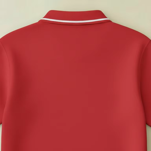 เสื้อโปโลชายคุณภาพสูง แขนสั้น ผ้าฝ้าย ระบายอากาศดี สวมใส่สบาย เหมาะสำหรับธุรกิจ กอล์ฟ ชุดยูนิฟอร์ม ทรงพอดีตัว จากโรงงานผู้ผลิต - Product Image 3