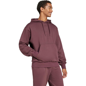 Oversized Professional Manufacturer Unisex Half Zip Velour Pullover Hoodies 100% Cotton Eco-Friendly <b>Waterproof</b> Street Wear - Product Image 2