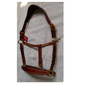 Diseño trenzado de caballo de cuero de la mejor calidad con ajuste de hebilla de latón duradero - Product Image 1