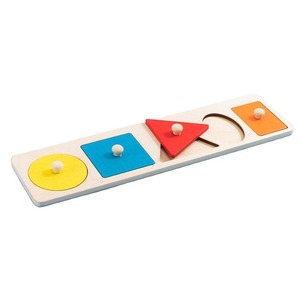 Wudly Long Five Shape Knob <b>Board</b> <b>Puzzle</b> Sorting Nesting & Stacking Toys - Product Image 1
