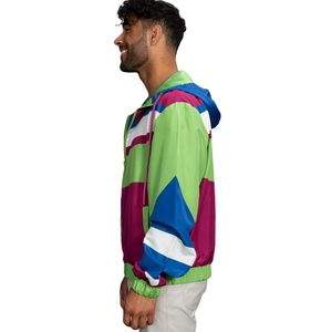 Premium Sports Windbreaker <b>Jacket</b> for <b>Men</b> High Quality <b>Lightweight</b> Durable Comfortable Hooded <b>Waterproof</b> Breathable Quick Dry - Product Image 5