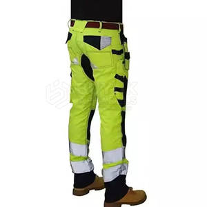 Pantalones de Trabajo Resistentes para Hombre, para Uso Industrial y Mecánico, Reforzados con Poliéster/Algodón, de Secado Rápido y Transpirables, Diseño Protector - Product Image 3