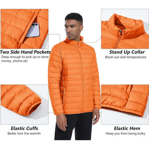 Blouson matelassé formel pour homme, collection Printemps 2026, le plus vendu, haute qualité, 100% nylon, entièrement personnalisable OEM, enduit - Product Image 4