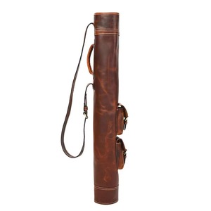 High Leather Golf Stand Polo Bags <b>Foldable</b> 9 Inch Lightweight Durable Quick Dry Portable 6-Way Golf <b>Cart</b> Leather Polo Golf Bags - Product Image 2