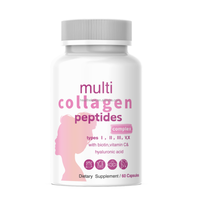 Compléments de collagène de marque privée, capsules blanchissantes pour la peau, comprimés avec vitamine biotine pour les soins des cheveux, de la peau et des ongles