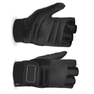 Best Performance Custom Designed Fingerless Wheelchair Gloves Real Soft Leather Waterproof for Outdoor Sports Gym Weight - Product Image 2