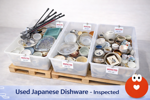 JAPON - OCCASION |   COOL VINTAGE |   Aura-Green |   Lot de meubles japonais mixtes |   Armoires/Chaises/Étagères |   Classifié |   Conteneur de 40 pieds |   Mur - Product Image 4