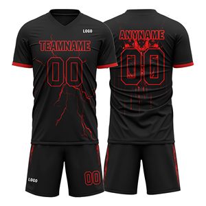 ชุดฟุตบอลทีมแบบกำหนดเองพร้อมโลโก้พิมพ์ลายแบบ Sublimation ผู้ผลิตขายส่ง - Product Image 6