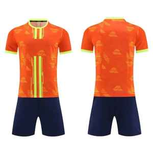 Ensemble d'uniformes de football Dry Fit pour l'entraînement, maillot et short, uniforme de football personnalisé imprimé - Product Image 4