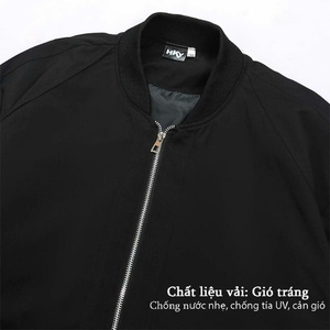 Chaqueta Bomber con serigrafía / Chaqueta Bomber con transferencia térmica / Chaqueta Varsity con exterior de poliéster y ribetes de algodón - Product Image 3