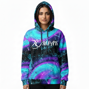 Sudadera con Capucha Oversize Unisex de Alta Gama con Diseño de Sublimación Completa para Uso Urbano Informal - Product Image 1