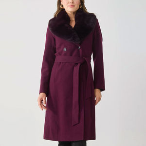 Último diseño de abrigos largos para mujer con cuello vuelto, de buena calidad y tallas personalizadas, abrigos largos tipo trench para adultos. - Product Image 1