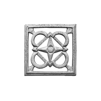 Support d'angle en fonte de style rococo filigrané, pour véranda de villa de luxe, support de comptoir, accent décoratif en métal