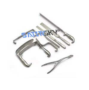 Interlaminar Kerrison Rotating Rongeur Set Cirugía de columna Instrumentos ortopédicos Hecho de acero inoxidable de alta calidad - Product Image 3