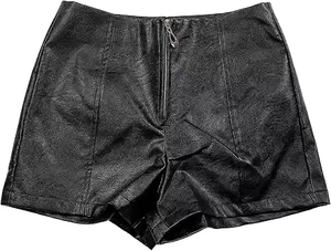 2026 Women's High-Waisted A-Line Polyester Woven Shorts Casual Versatile Black Skinny Breathable Streetwear Sexy <b>Aesthetic</b> - Product Image 5