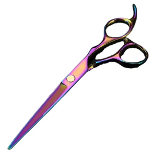 Tijeras de Peluquería Profesionales de Acero Inoxidable de Alta Calidad, Color Negro y Dorado, Personalizadas, Tijeras de Entresacar, Tamaño Personalizado - Product Image 3