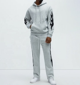 Sweat-shirts à capuche pour hommes, coupe droite, délavés à l'acide, épaules tombantes, imprimés, 100% coton molletonné, vente en gros, logo personnalisé, appliqué, broderie - Product Image 6