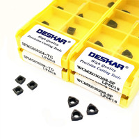 DESKAR 10P TF618 LF6018 SPMG WCMT WCMX 140412 06T308 080412 TG SF Plaquettes de perçage en carbure indexables pour porte-outils de perçage en U