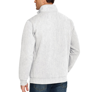Sweat-shirt élégant pour homme à demi-zip, pull à quart de zip de qualité supérieure, tissu doux et confortable, haut décontracté à manches longues pour le quotidien - Product Image 2
