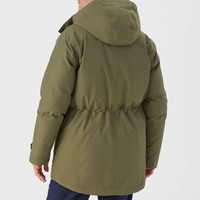 Manteau d'hiver long pour homme, parka décontractée épaisse et chaude, coupe-vent avec capuche, parka de haute qualité pour homme