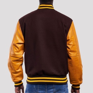 Fabricant de vestes universitaires, veste pull universitaire personnalisée, maillot de football pour hommes, veste de baseball vierge pour hommes en gros - Product Image 2