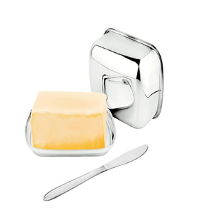 Caja de mantequilla de acero inoxidable de alta calidad, nueva llegada y más vendida, para almacenamiento de alimentos en su cocina, accesorios para el hogar y hoteles. - Product Image 6