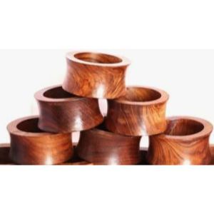 Porte-serviettes en bois classique fait main pour les tables de mariage, les restaurants, les dîners et les réceptions à domicile - Product Image 6