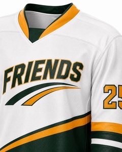 Tenue d'équipe sportive, maillot et pantalon de hockey sur glace 100% polyester pour l'entraînement, vente en gros, uniformes de hockey sur glace de qualité supérieure, doux - Product Image 3