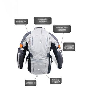 Veste de moto en gros pour hommes – Veste textile d'été pour motard, idéale pour l'aventure et le touring - Product Image 4