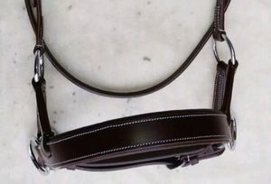Brida de Cuero Personalizada para Caballo, Equipo de Equitación, Artículos de Cuero para Montar a Caballo al Mejor Precio al por Mayor - Product Image 3