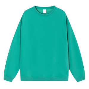 Sudadera Unisex de Cuello Redondo, Corte Regular, Color Sólido, 100% Algodón, Tejido de Felpa, Ecológica, Antipilling, Forrada, para Invierno - Product Image 3