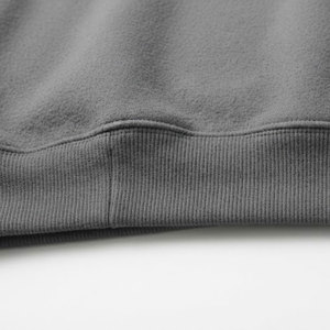 Sweat-shirt à capuche uni pour homme, coupe classique, 100% coton molletonné, pull décontracté avec poche, vêtement d'automne - Product Image 5