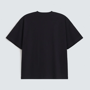 90s Retro Streetwear Graphic Drop Shoulder Tee - Brutalist <b>Geometric</b> Print Oversized Cotton T-<b>Shirt</b> - Product Image 6