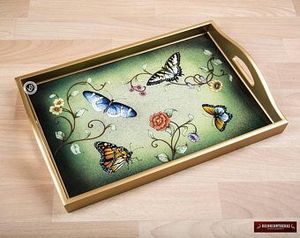 Luxury Design MDF Enamel Printed Trays Enamel Decorative Trays Enamel Serving Trays MDF Tray at very <b>low</b> reasonable - Product Image 6
