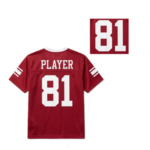 Maillot de football américain Y2K, col en V court, manches courtes, en mesh marron, numéro blanc, nom du joueur imprimé, streetwear personnalisé, haut de sport - Product Image 5
