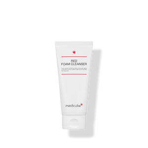 Fabriqué en Corée pour Medicube, nettoyant moussant rouge de haute qualité, ingrédient principal : acide salicylique - Product Image 1