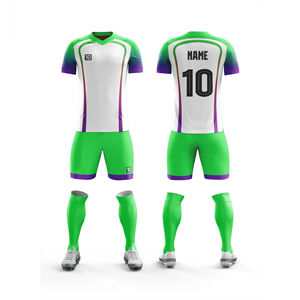 Uniformes Deportivos Transpirables al por Mayor de Glory Designs, Uniforme de Fútbol, Nueva Temporada, Conjunto de Uniforme de Fútbol para Hombre y Niños - Product Image 3