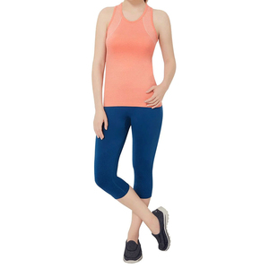 Débardeur athlétique rose pour femme, séchage rapide, évacuation de l'humidité, option logo personnalisé, 100% coton, débardeurs pour femme - Product Image 4