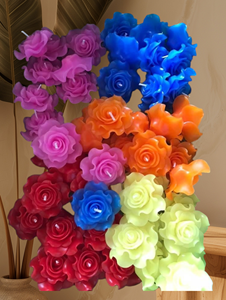 ดอกเทียนลอยน้ำ ดอกเทียนโรแมนติก ของขวัญวันเกิด ของขวัญแต่งงาน ผลิตจากธรรมชาติ ผลิตในประเทศไทย - Product Image 3