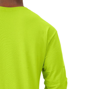 T-shirt à manches longues pour homme, personnalisable, de haute qualité, en gros, avec design personnalisé, options de tailles plus grandes, col rond, pour un usage décontracté - Product Image 6