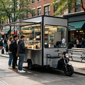 Carrito Compacto Baleada con Plancha, Frijoles Refritos, Crema Agria y Calentador para Vendedores <span class=keywords><strong>de</strong></span> Comida Callejera Hondureña - Product Image 4
