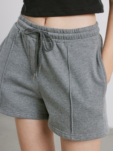 Women Relaxed Sweat Shorts Lightweight Stretch Fabric Casual Summer <b>Lounge</b> Wear Comfortable Fashion Bottoms - Product Image 2