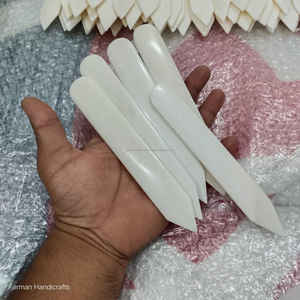 Hojas de Hueso de Búfalo Blanco, Material Natural para Artesanía con Hueso, para Fabricación de Cuchillos y Herramientas a Precio Económico - Product Image 6