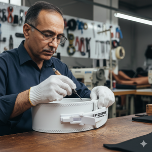 Cinturón de Levantamiento de Pesas Profesional RexFit Sports, de Cuero Genuino, con Hebilla de Palanca, Soporte para Gimnasio - Product Image 6