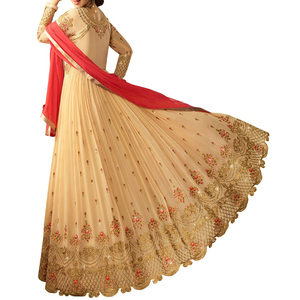 Nuevo Vestido de Fiesta para Mujer Estilo Pakistaní al Mejor Precio de Fábrica / Vestido de Mujer de Nuevo Diseño Más Vendido - Product Image 1