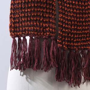 Mountain-Proof Unisex Knitted Scarf - Thermal Rib-Knit Muffler - Custom Logo Soft Winter Sporty Neck <b>Wrap</b> - Product Image 5